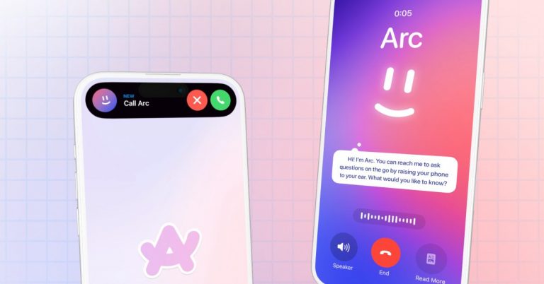 Arc Search pour iPhone devient conversationnel avec la fonctionnalité « Call Arc »