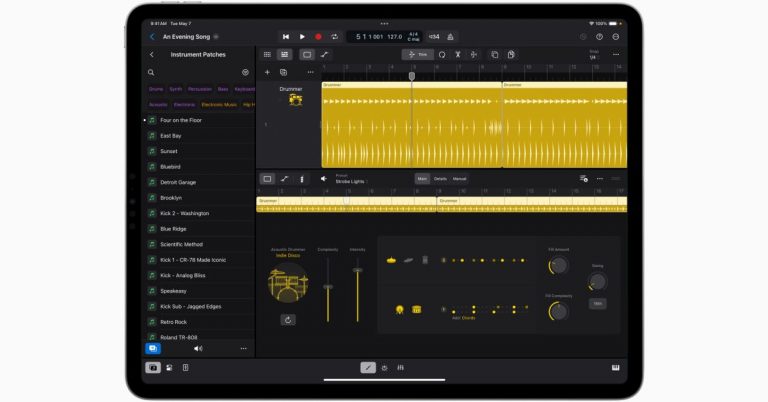 Logic Pro vous permet désormais d’enregistrer un groupe entièrement construit par l’IA sur iPad et Mac