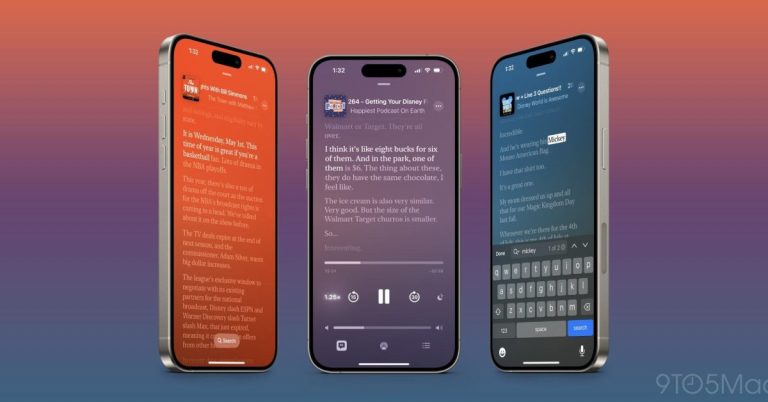 Comment les transcriptions dans Apple Podcasts sont une fonctionnalité qui fait gagner du temps