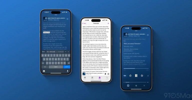 La fonctionnalité de transcription de podcast Apple a pris six ans à compter du premier lancement