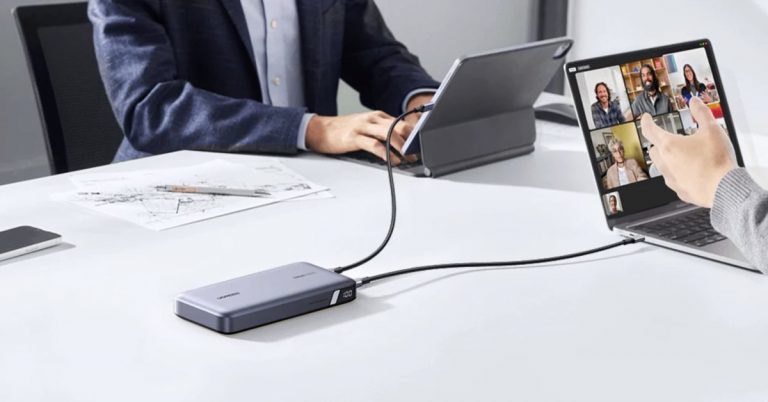 Chargeur portatif de la banque 25000mAh de puissance d’UGREEN 145W,