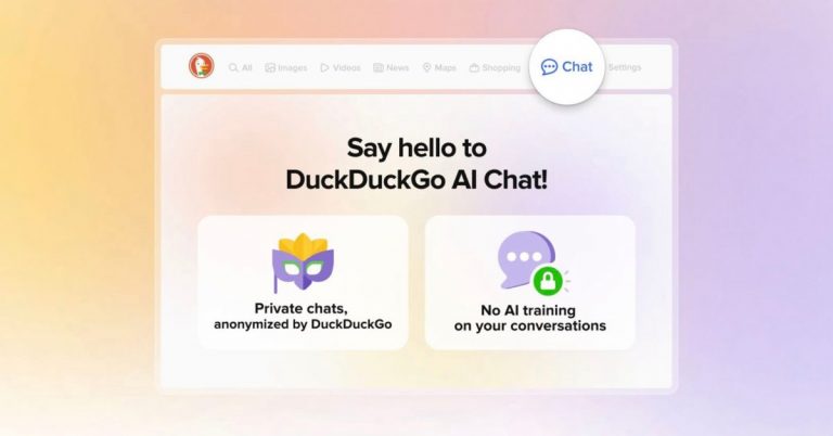 DuckDuckGo lance un accès gratuit au chat AI anonyme avec un choix de quatre modèles