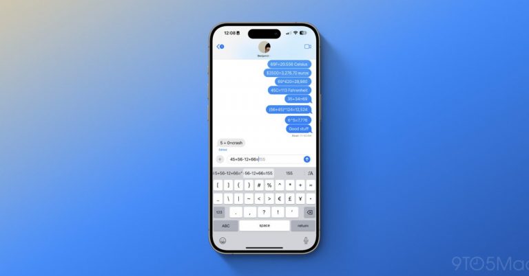 iOS 18 apporte la prise en charge des mathématiques et des conversions au clavier de votre iPhone