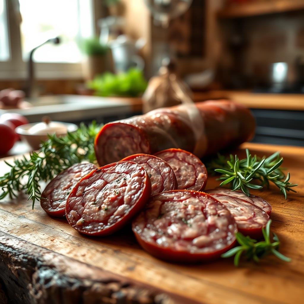 arômes de la saucisse de Montbéliard