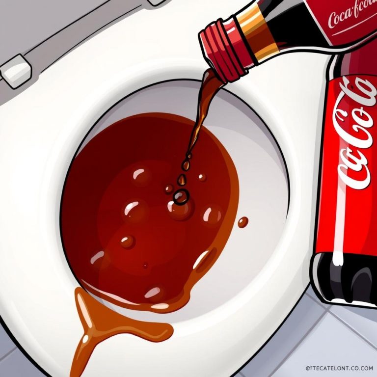 Comment utiliser du Coca-Cola pour enlever les taches dans les toilettes