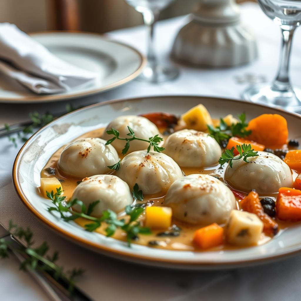 plat iconique quenelles traditionnelles cuisine lyonnaise