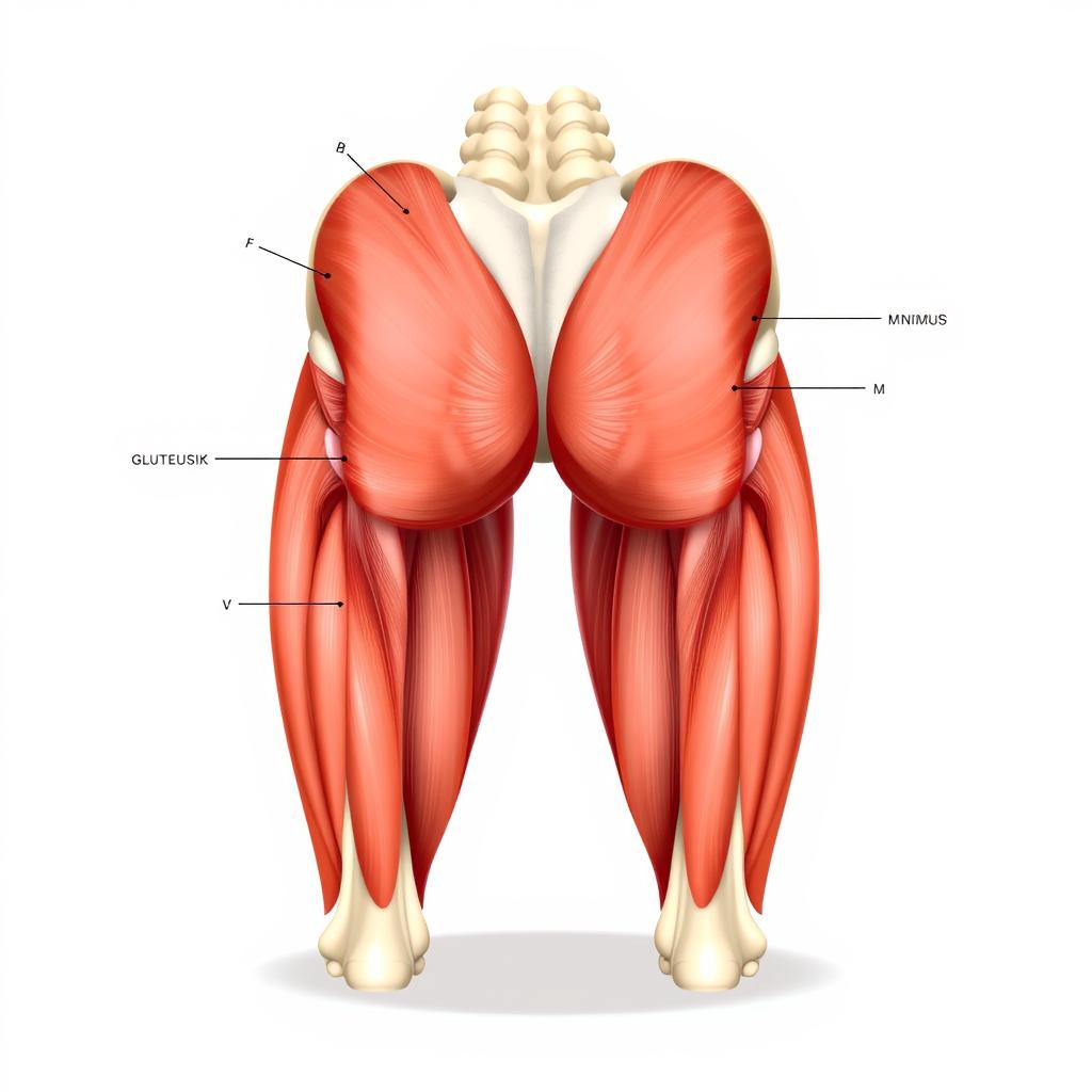 Anatomie des muscles fessiers