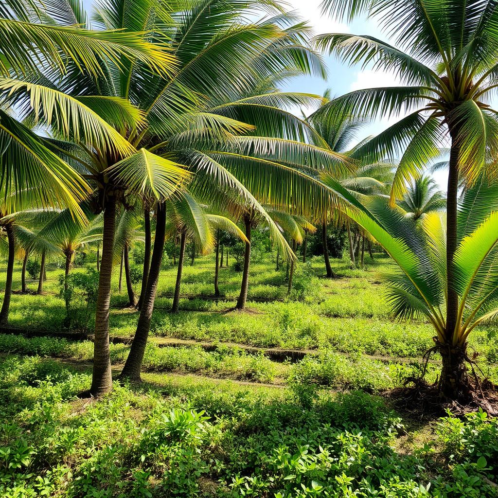 Durabilité de la production de noix de coco