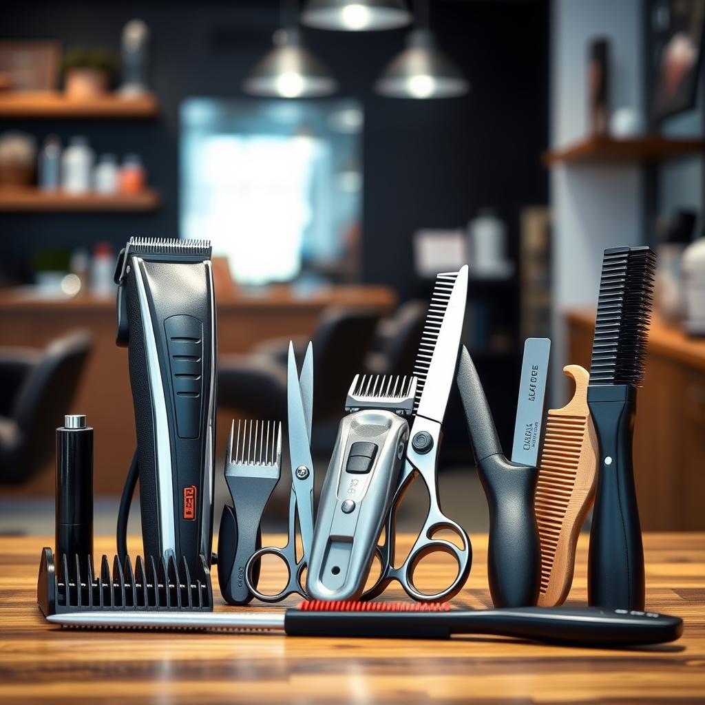 Outils de coiffure pour la Taper Coiffure