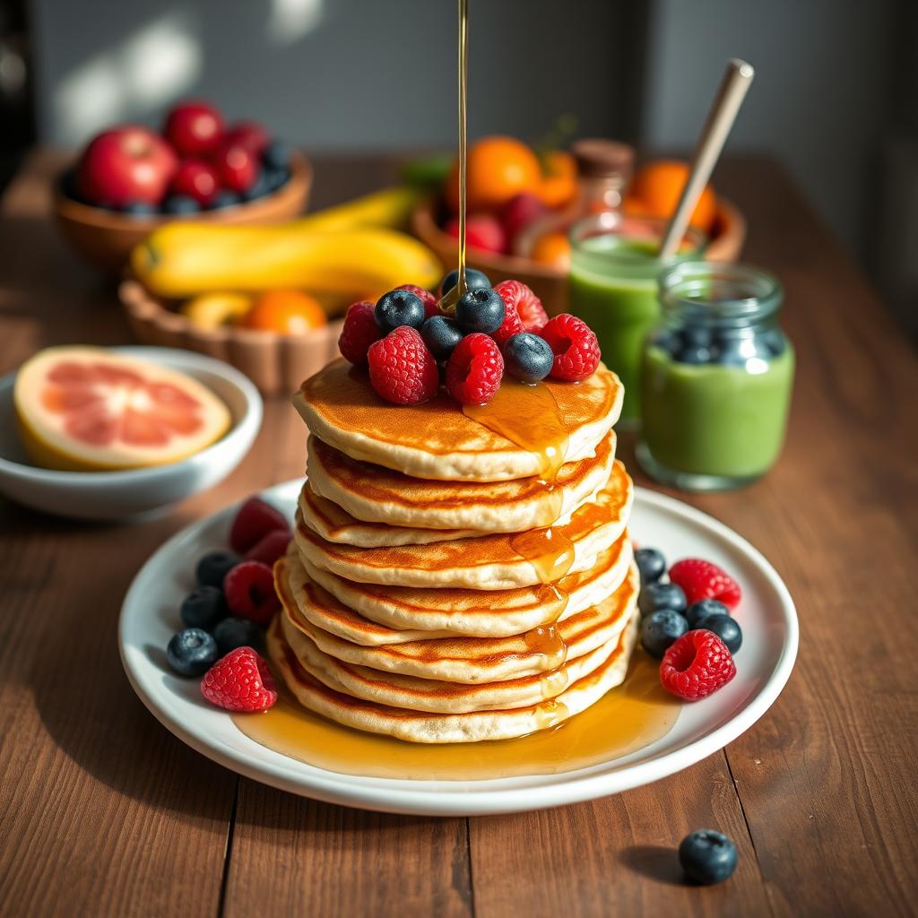 Pancakes sains pour un régime équilibré