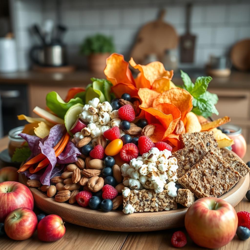 alternatives saines aux snacks