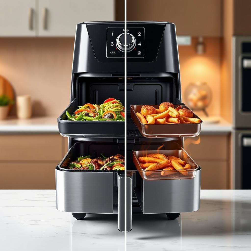 avantages et inconvénients de l'Airfryer Ninja Double Stack XL