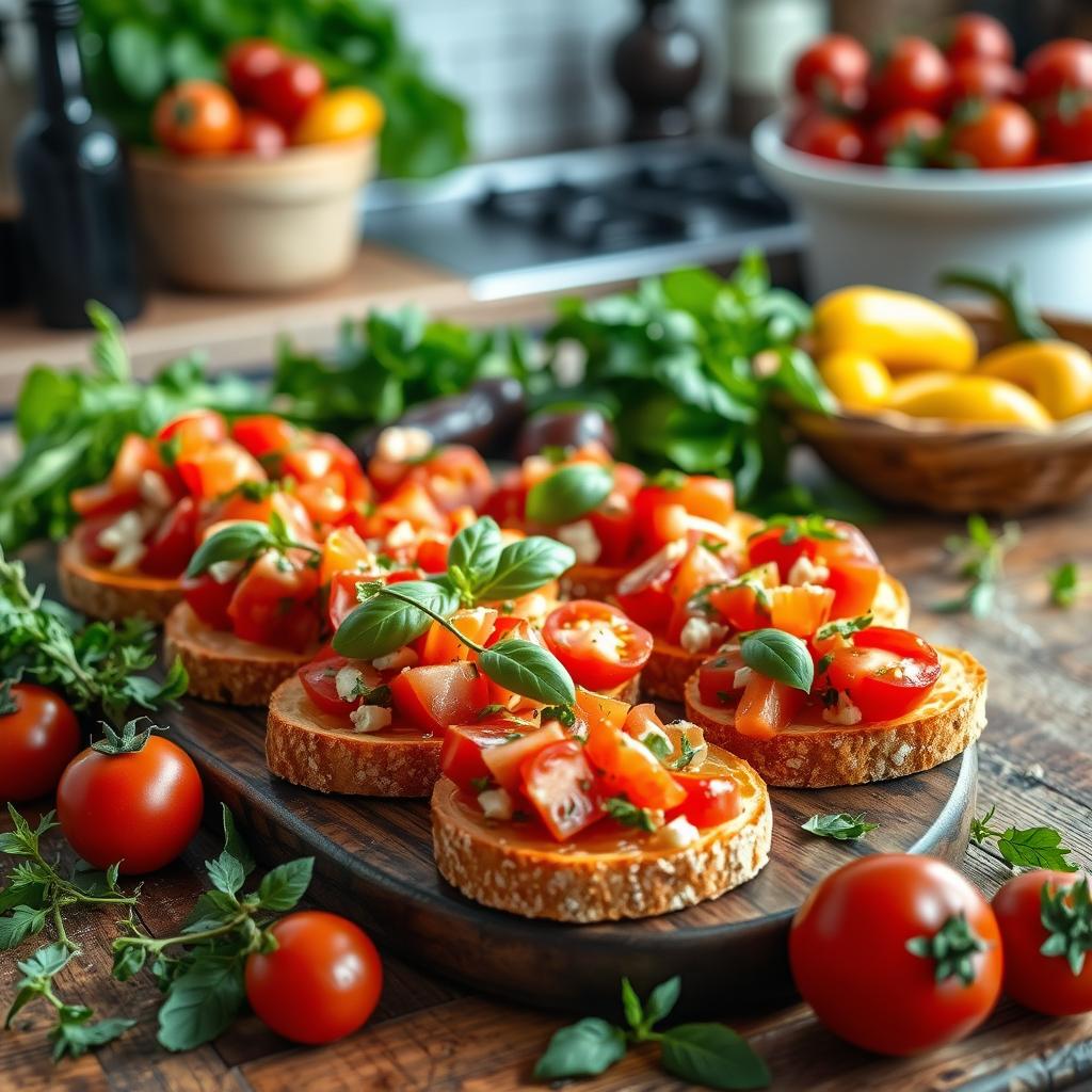 bienfaits bruschetta