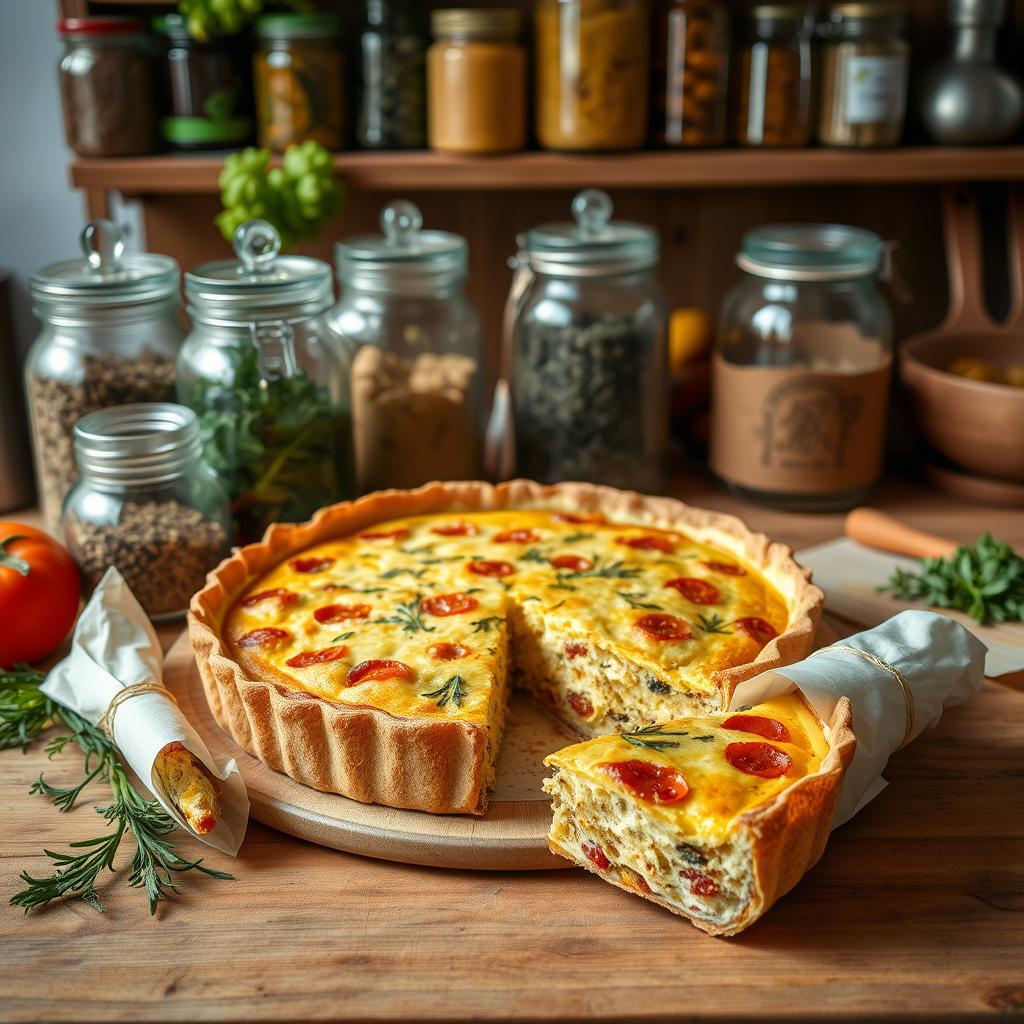 conserver quiche