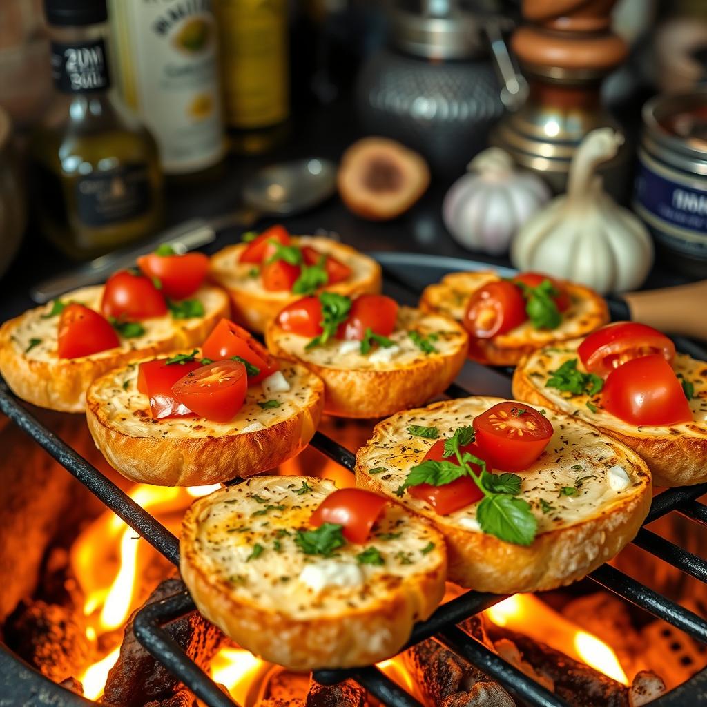 cuisson bruschetta