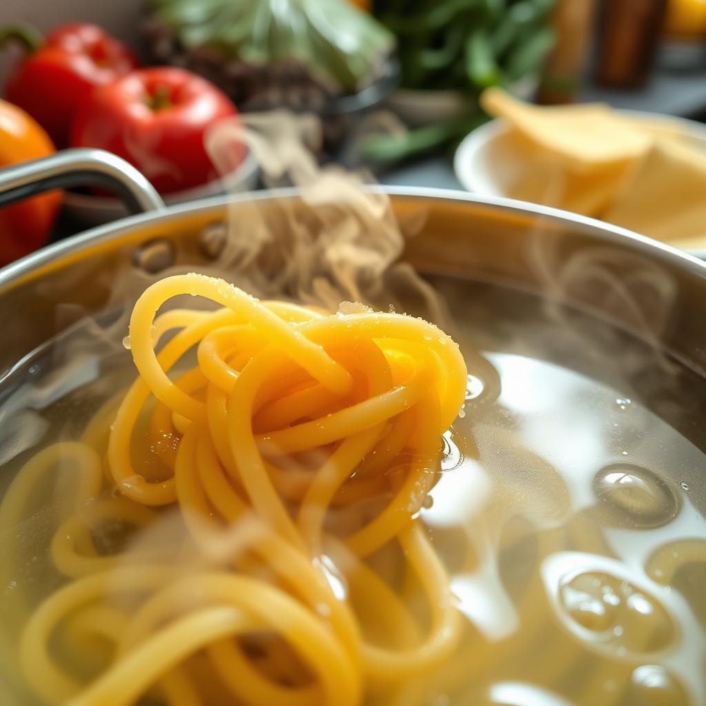 cuisson des pâtes al dente