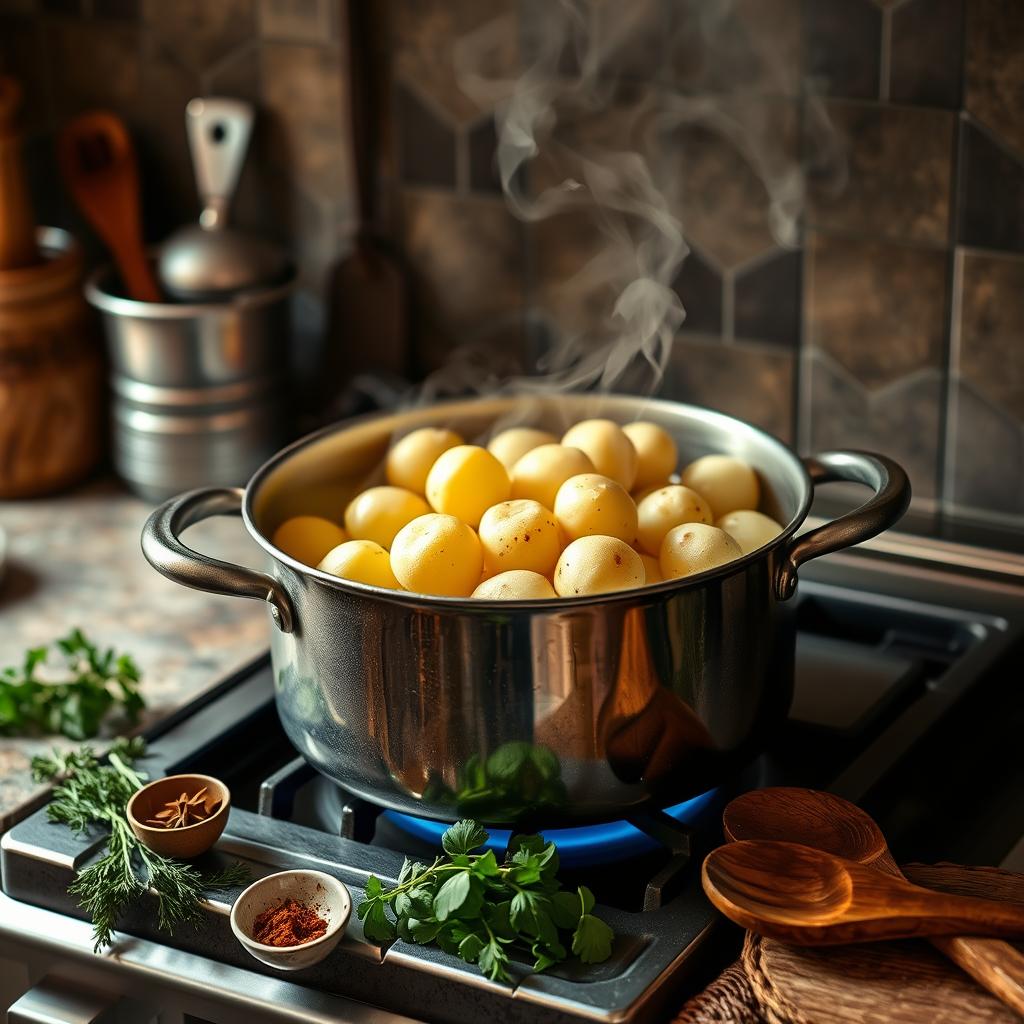 cuisson des pommes de terre