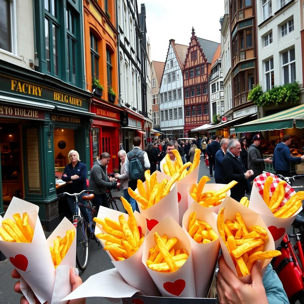 culture frite Belgique