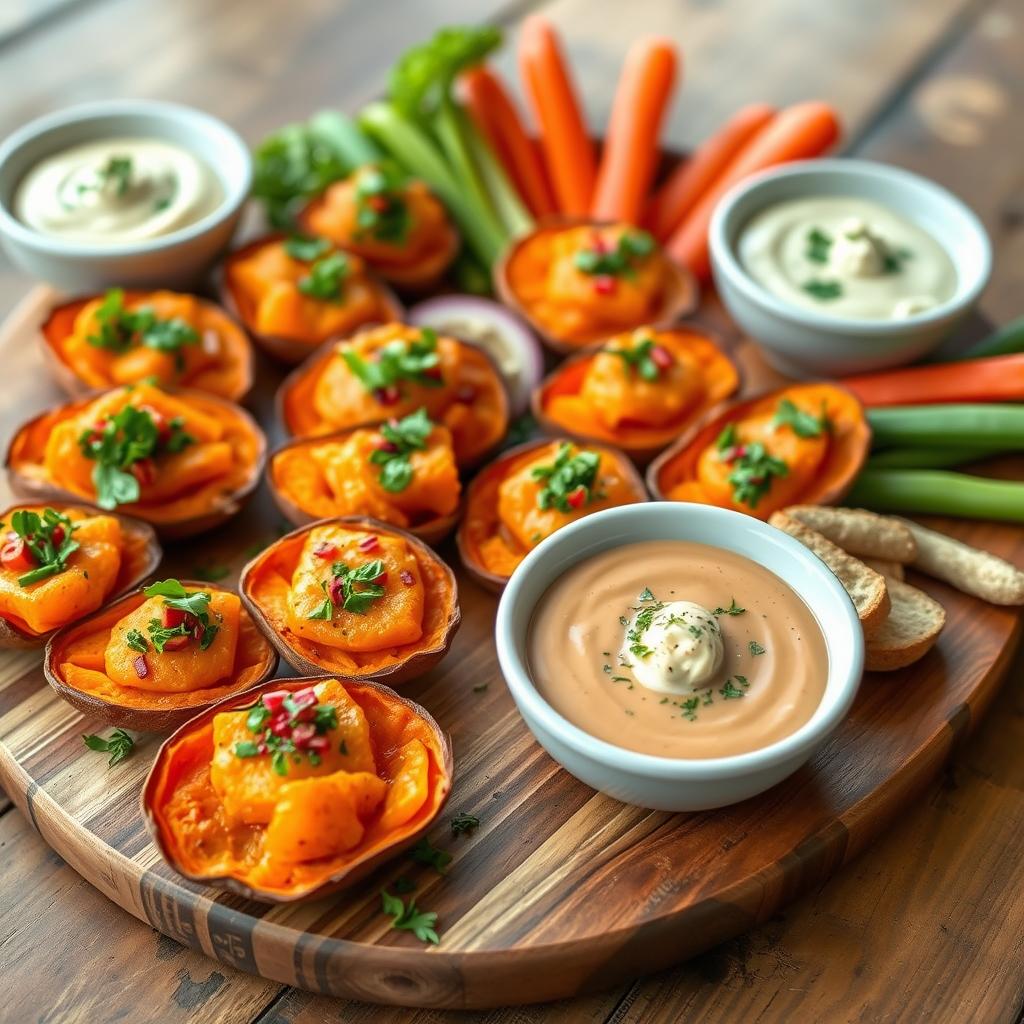 entrées patate douce