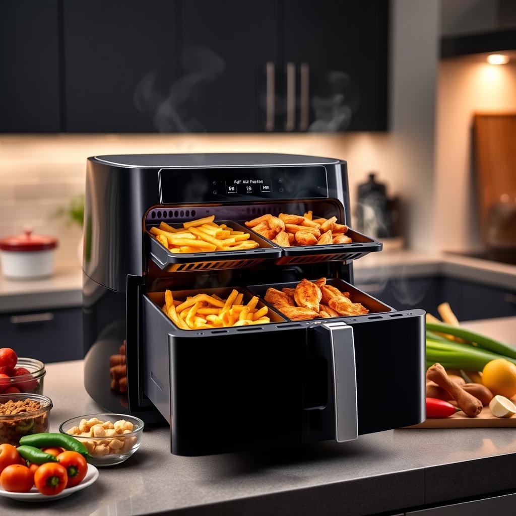 expérience utilisateur Airfryer Ninja Double Stack XL