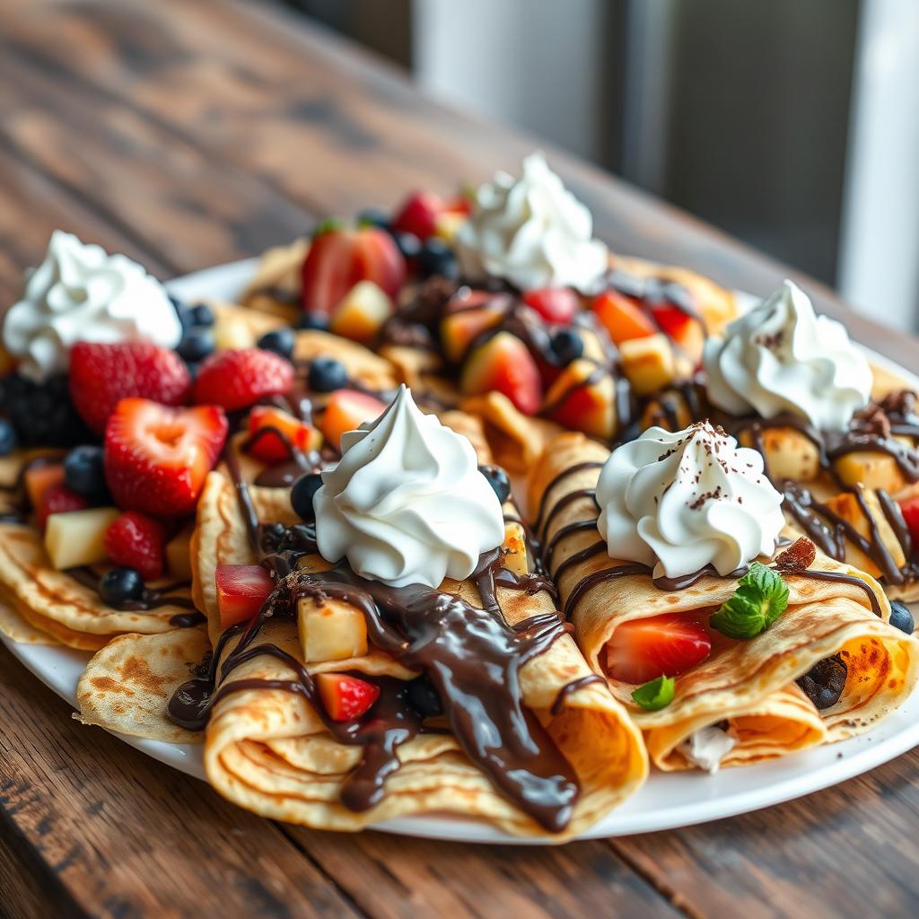 garnitures crêpes