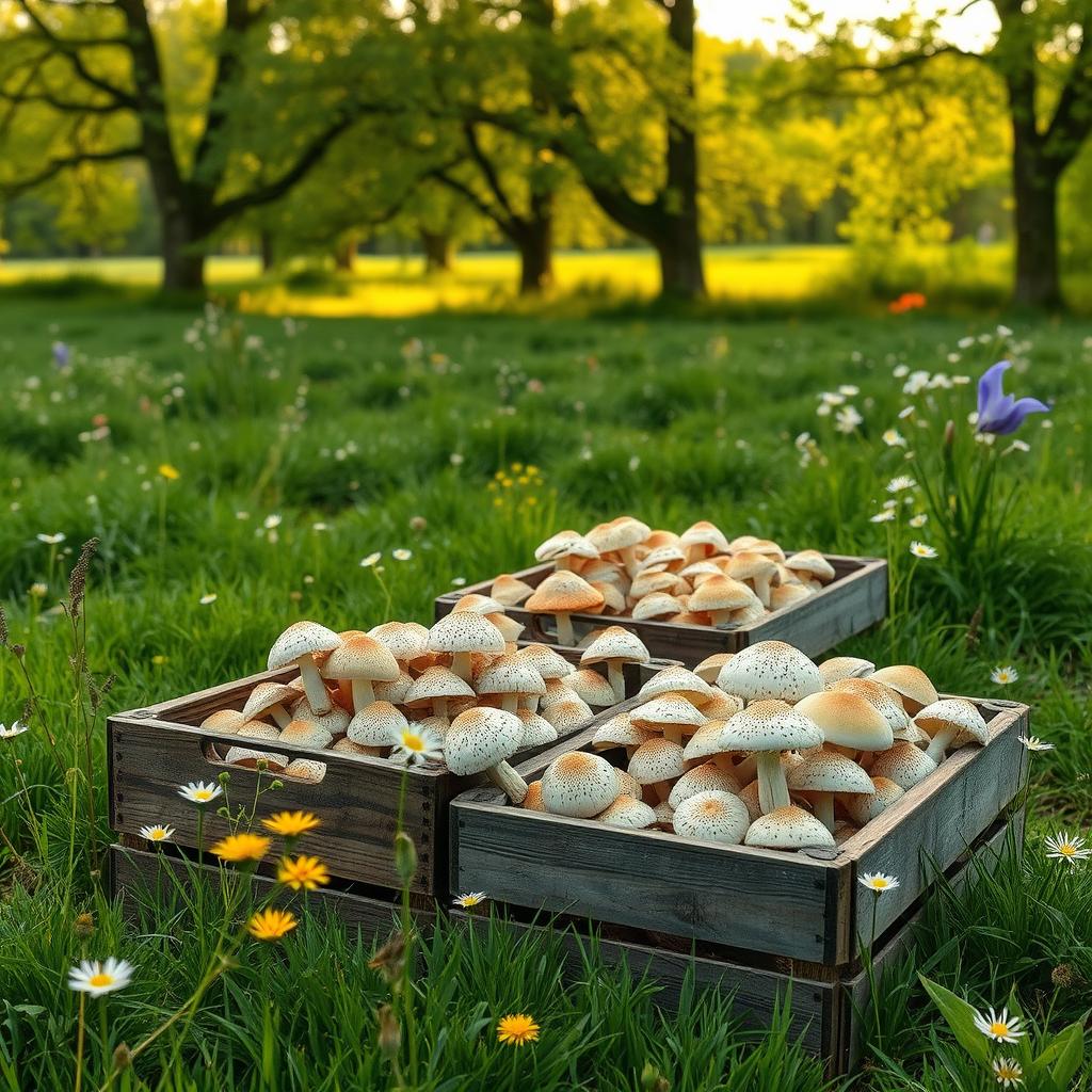 histoire du champignon de Paris