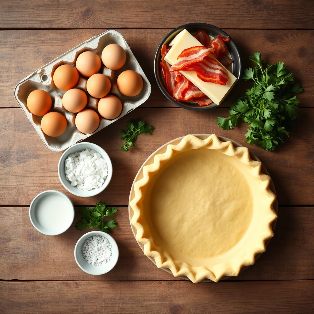 ingrédients quiche lorraine