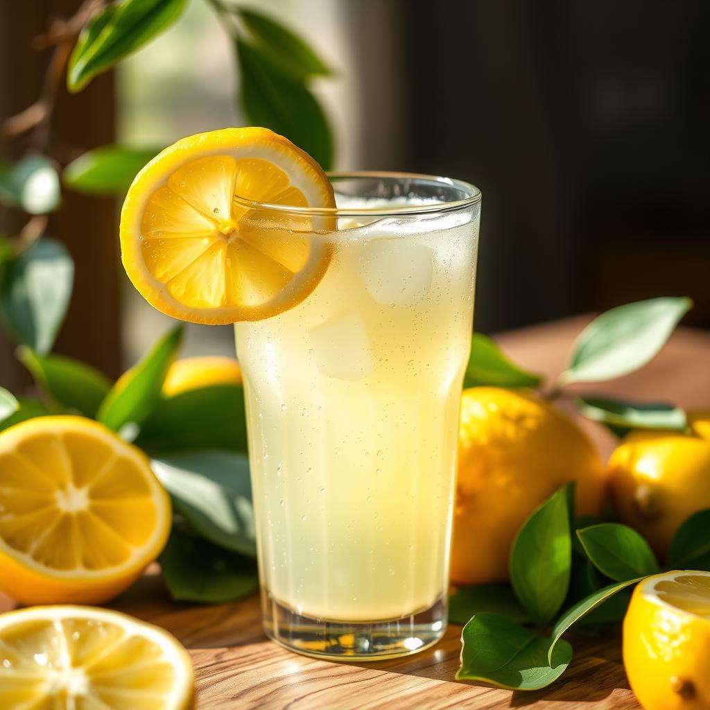 jus de citron pour détox foie