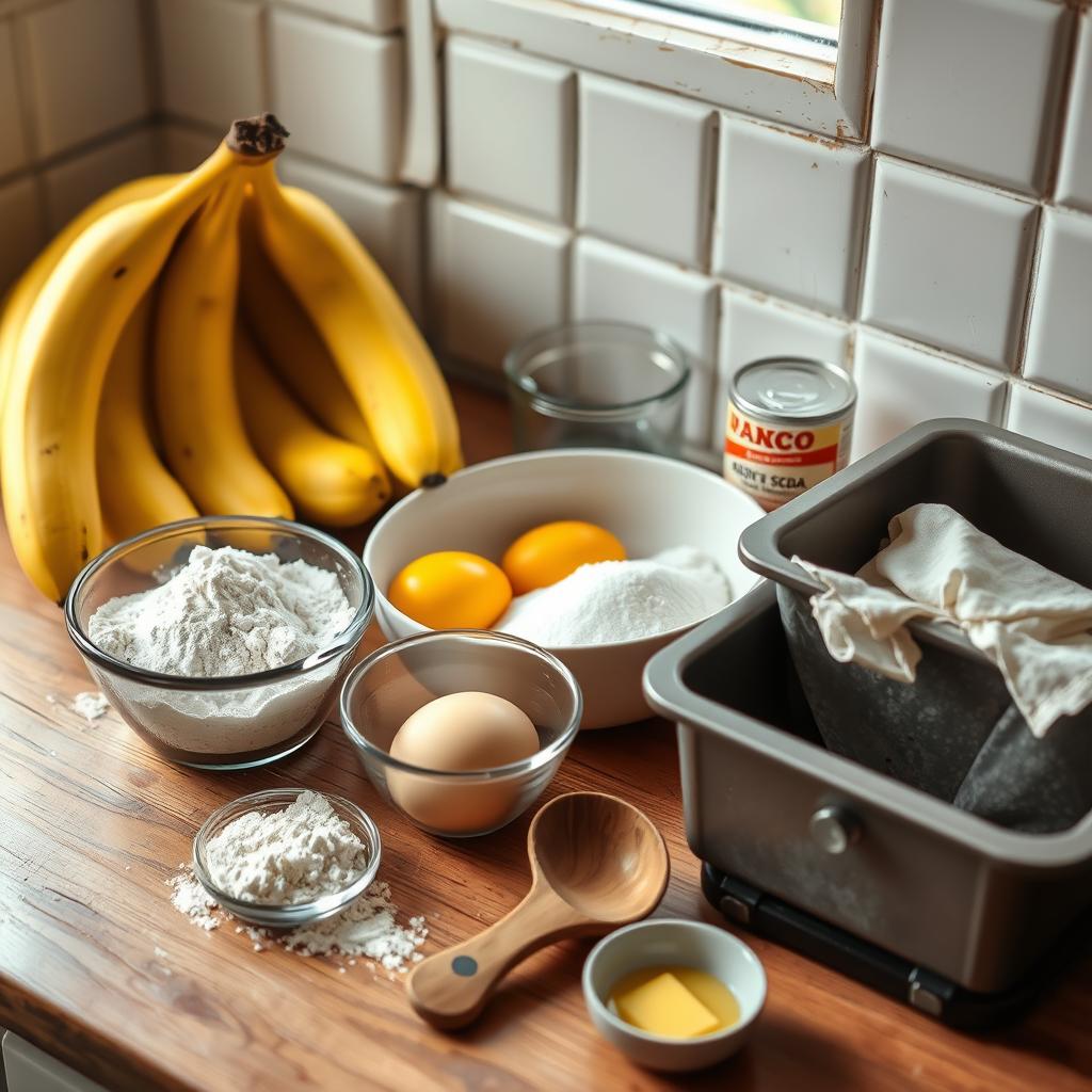 matériel pour banana bread