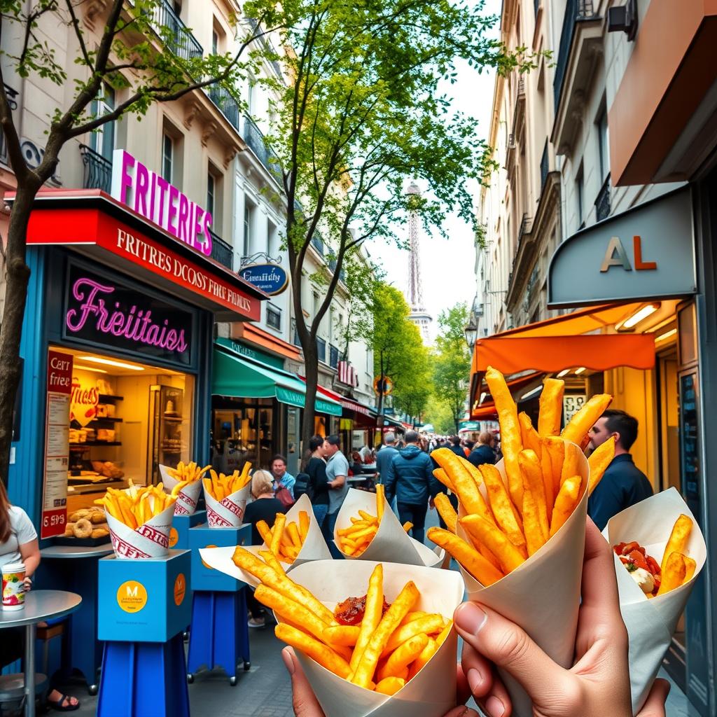 meilleures friteries Paris