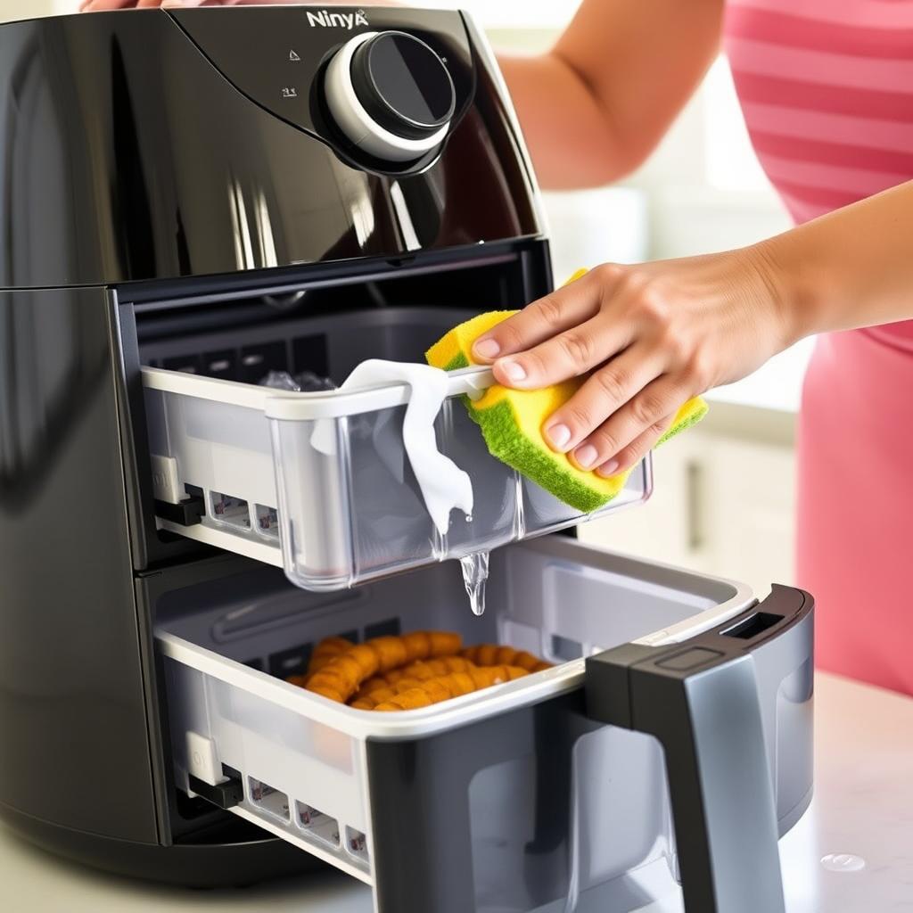 nettoyage Airfryer Ninja Double Stack XL