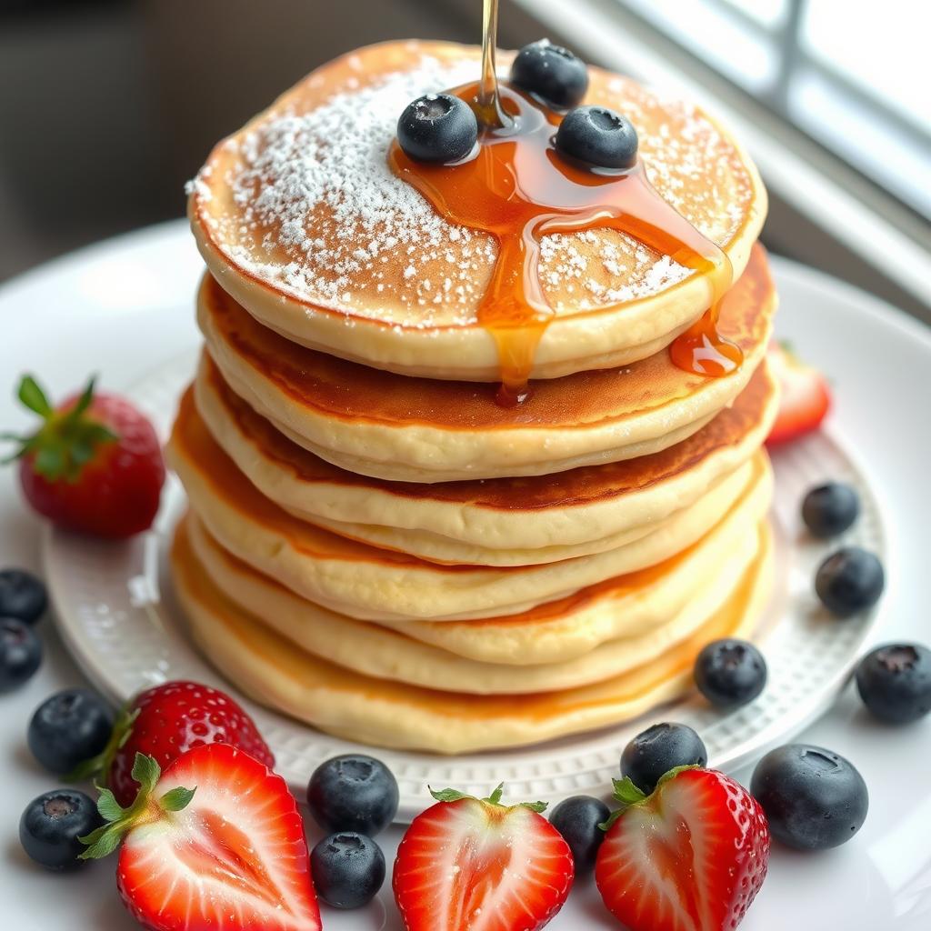 pancakes japonais soufflés