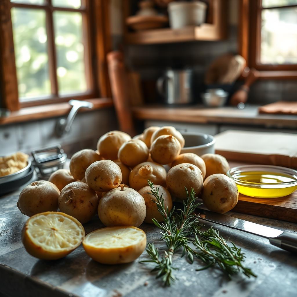 préparation pommes de terre