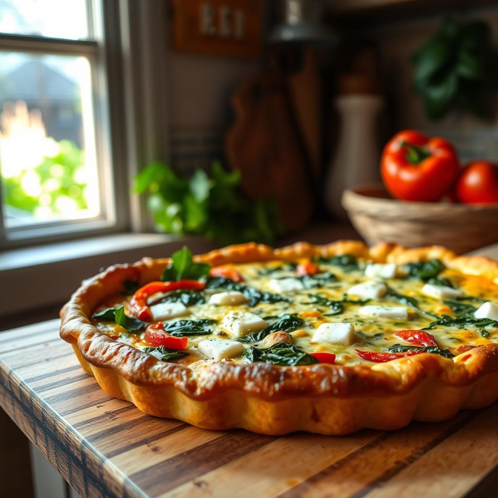 quiche aux légumes