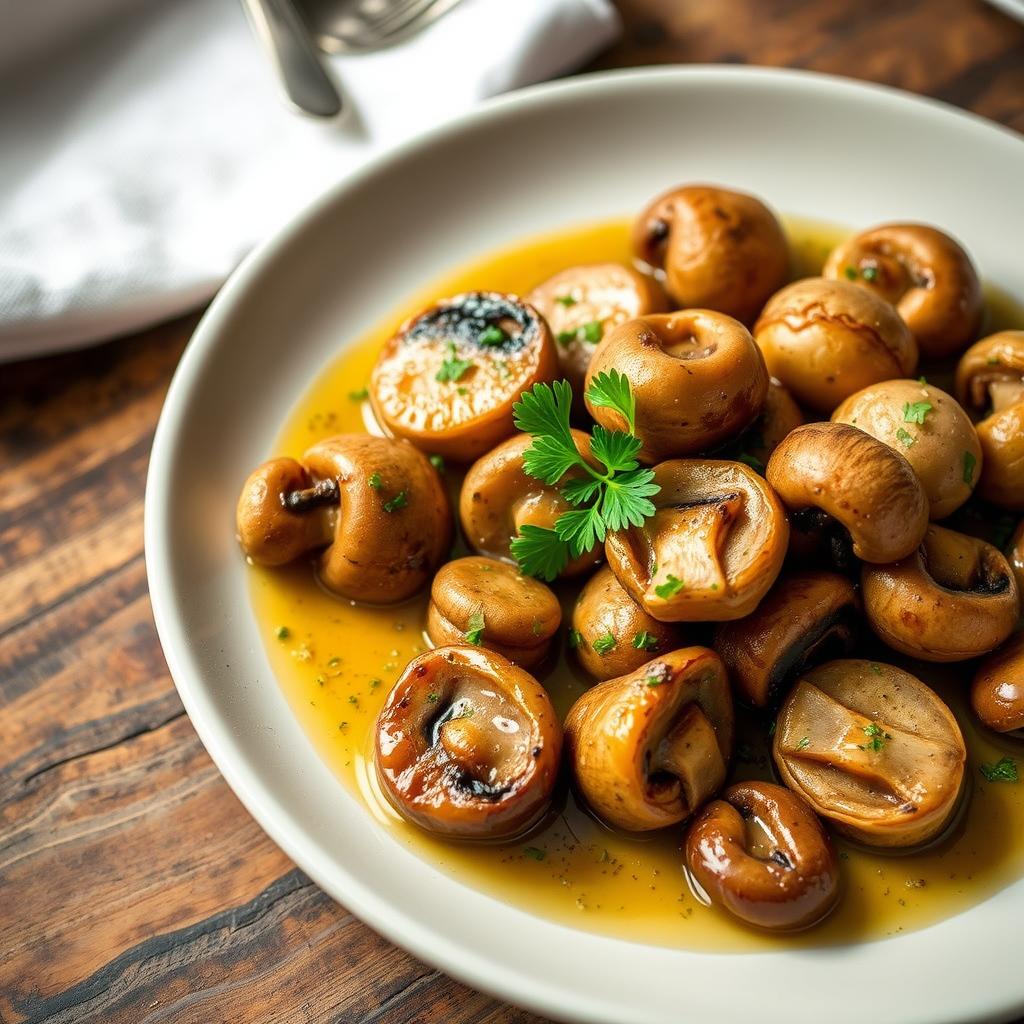 recette classique champignons de Paris