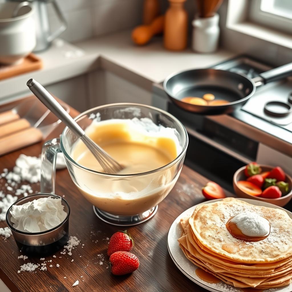 recette rapide pâte à crêpe