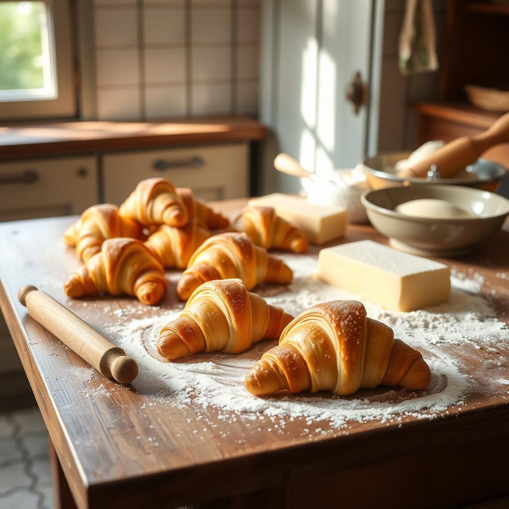 recette traditionnelle croissant