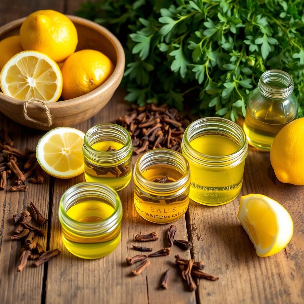 recettes DIY clou de girofle citron