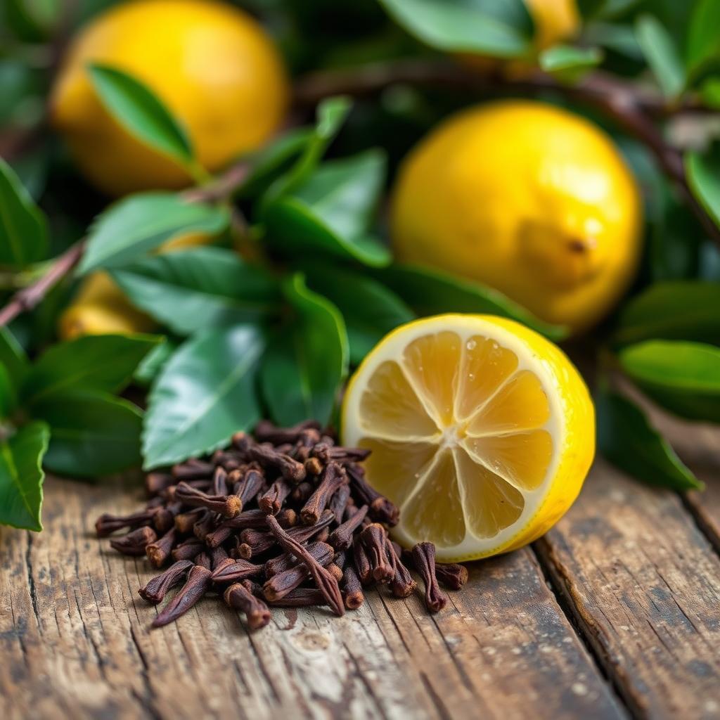 répulsif naturel clou de girofle citron insectes