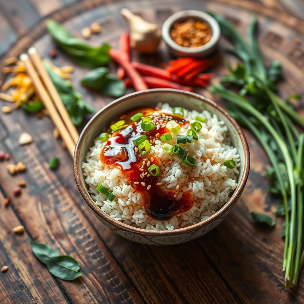 riz thaï facile à la sauce soja maison