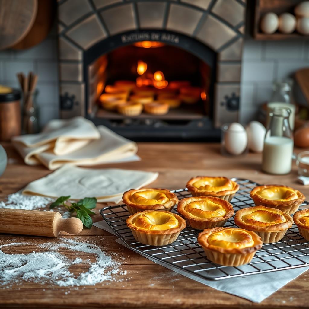 techniques de cuisson pour pasteis de nata