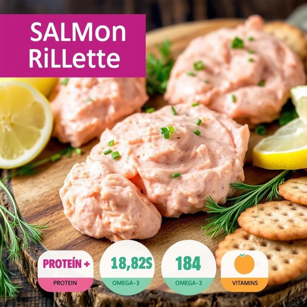 valeurs nutritionnelles rillettes de saumon