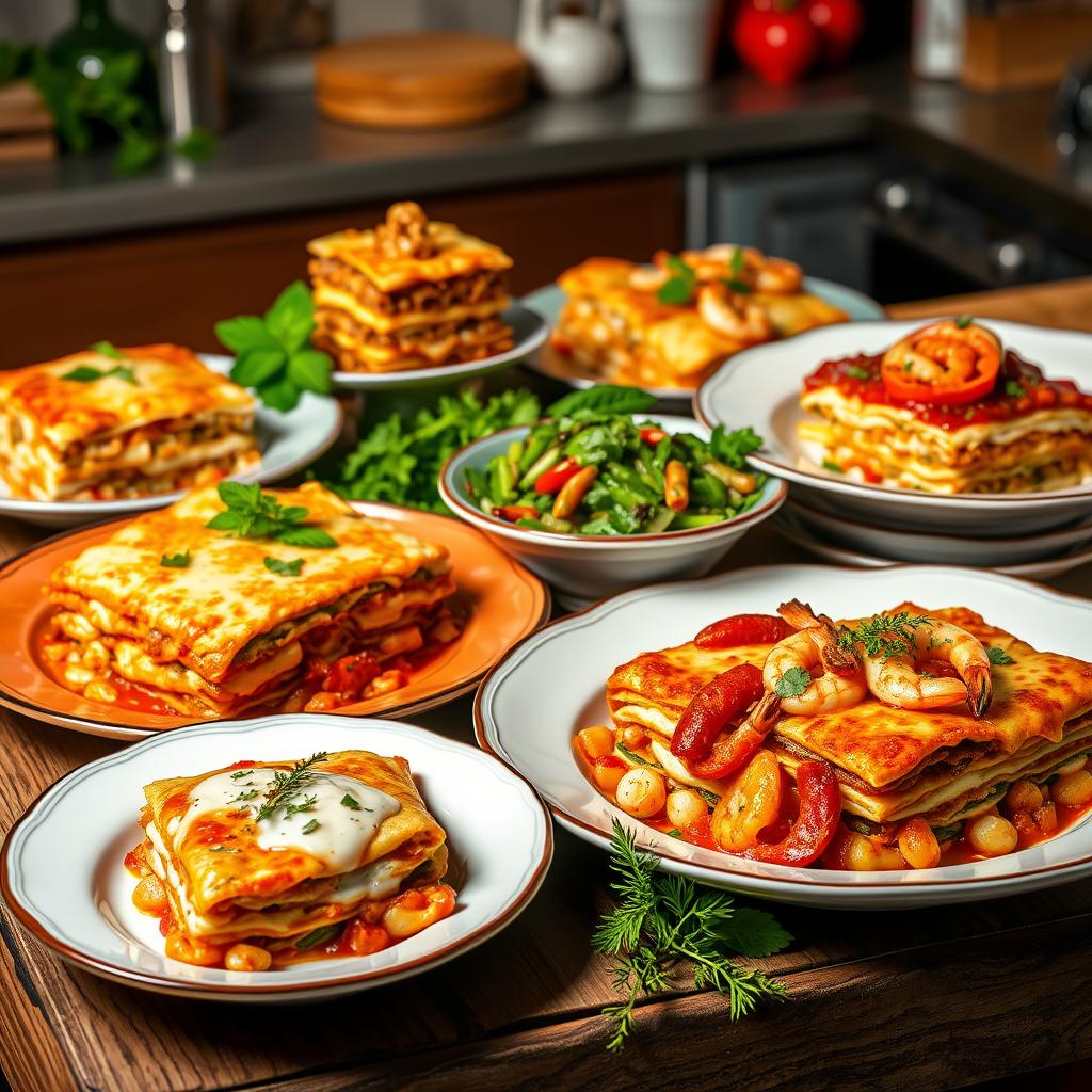 variantes de lasagne béchamel