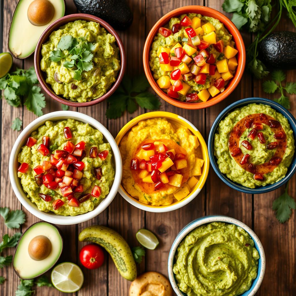 variantes guacamole