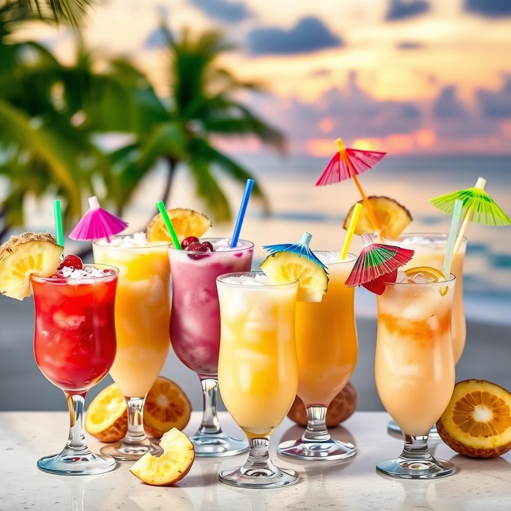 variations pina colada