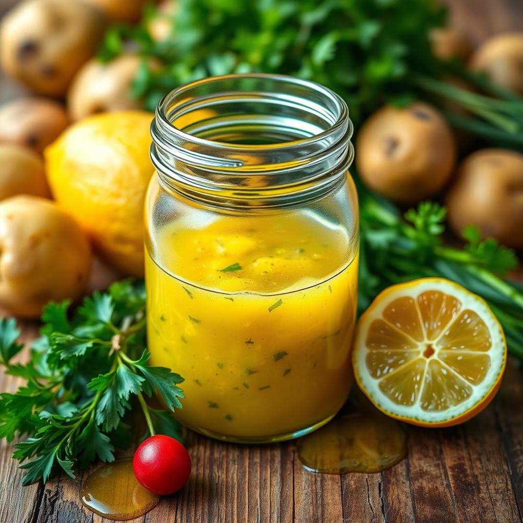 vinaigrette pour salade de pomme de terre