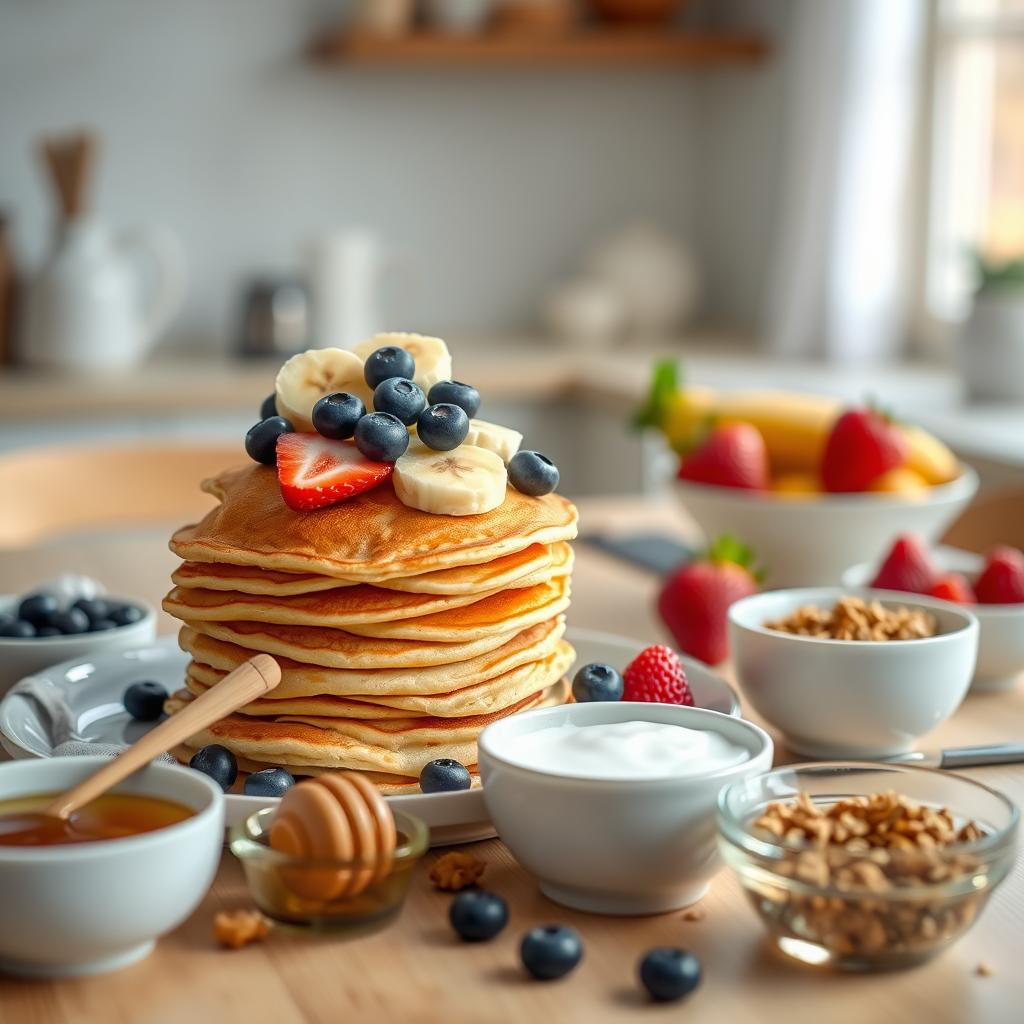 Idées de repas avec des pancakes