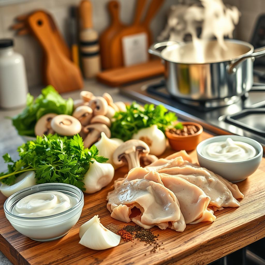 astuces cuisine pour réussir Poulet Stroganoff