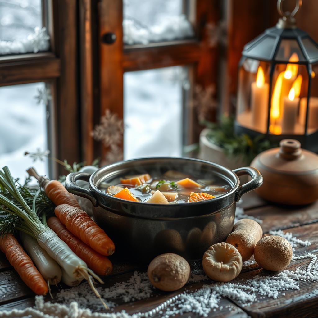 plat chaud pot-au-feu hiver réconfort nutrition