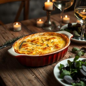 présentation du gratin dauphinois